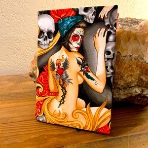 Pin-Up girl Novelty print  Journal